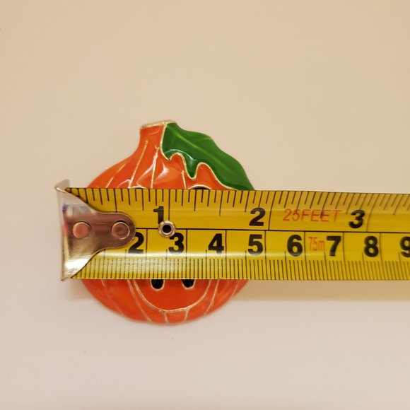 Enamel Pumpkin Pin Pendant Jewelry - Picture 7 of 8